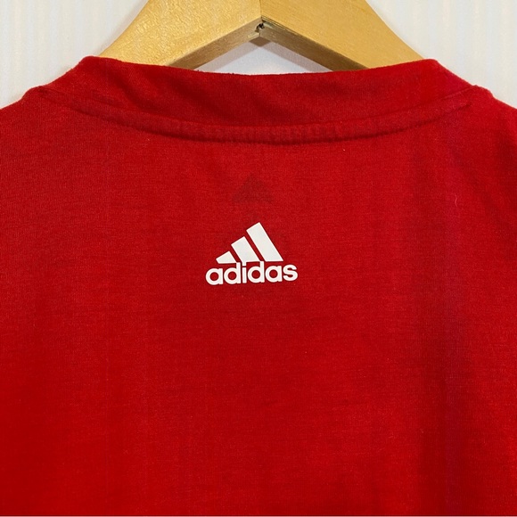 Adidas tank top, red, size Small - Picture 6 of 10